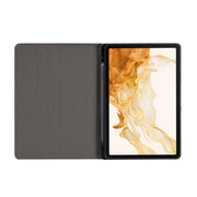 For Samsung Galaxy Tab S8 / Tab S7 Painted Voltage Pen Slot Tablet Smart Case(Blue Elk)