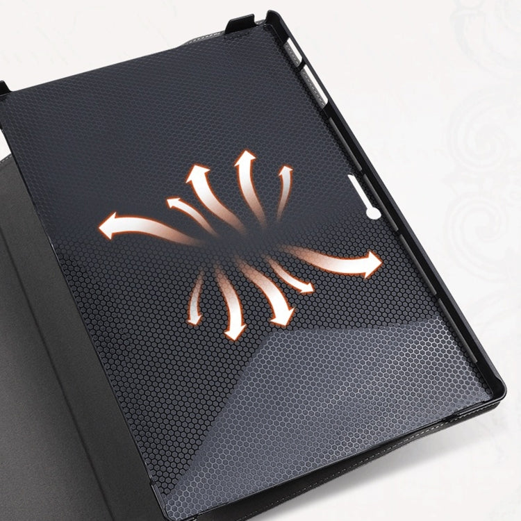 For MicroSoft Surface Pro 8 Deer Head Pattern Tablet Leather Case(Grey)