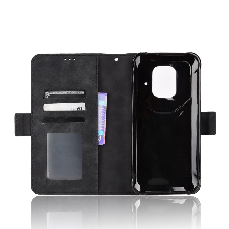 For Ulefone Power Armor 14 / 14 Pro Skin Feel Calf Texture Card Slots Leather Phone Case(Black)