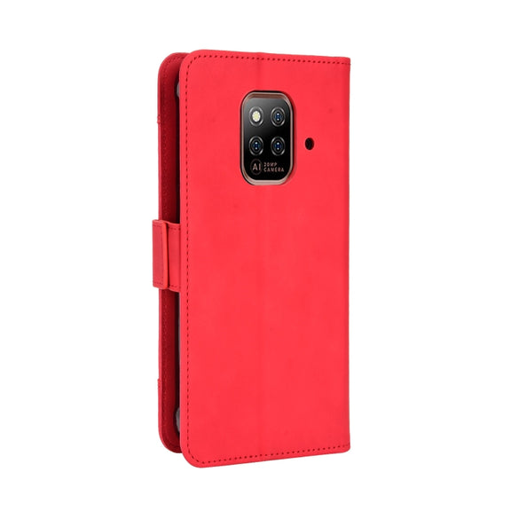 For Ulefone Power Armor 14 / 14 Pro Skin Feel Calf Texture Card Slots Leather Phone Case(Red)