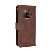 For Ulefone Power Armor 14 / 14 Pro Skin Feel Calf Texture Card Slots Leather Phone Case(Brown)