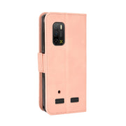 For Ulefone Armor X10 / X10 Pro Skin Feel Calf Texture Card Slots Leather Phone Case(Pink)
