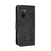 For Ulefone Armor X10 / X10 Pro Skin Feel Calf Texture Card Slots Leather Phone Case(Black)