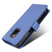 For Ulefone Power Armor 14 / 14 Pro Diamond Texture Leather Phone Case(Blue)