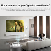 E460 1280x720P 120ANSI LCD LED Smart Projector, Basic Version, Plug Type:EU Plug