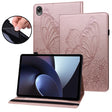 For OPPO Pad 11 inch 2022 Big Butterfly Embossed Leather Tablet Case(Rose Gold) - OPPO by PMC TechLife | Online Shopping South Africa | PMC TechLife | Buy Now Pay Later Mobicred