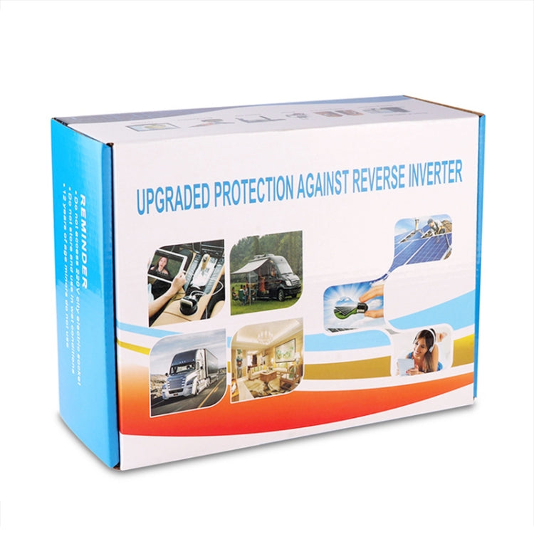 8896 500W Car Smart Multi-functional Digital Display Inverter, Specification:12V