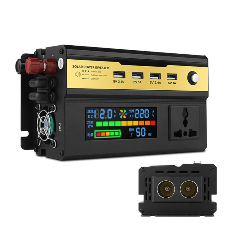 8896 500W Car Smart Multi-functional Digital Display Inverter, Specification:24V
