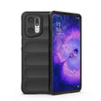 For OPPO Find X5 Pro Magic Shield TPU + Flannel Phone Case(Black) - OPPO Cases by PMC TechLife | Online Shopping South Africa | PMC TechLife
