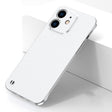 For iPhone 11 Electroplating Frosted Frameless Phone Case (White) - iPhone 11 Cases by PMC TechLife | Online Shopping South Africa | PMC TechLife | Buy Now Pay Later Mobicred
