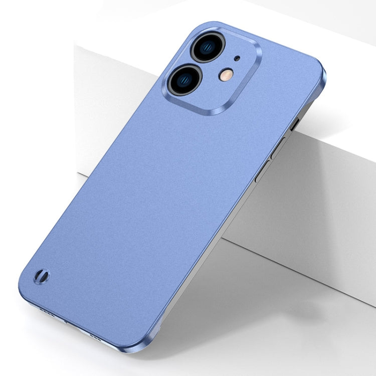 For iPhone 11 Electroplating Frosted Frameless Phone Case (Purple)