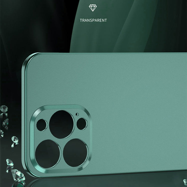 For iPhone 11 Electroplating Frosted Frameless Phone Case (Black)