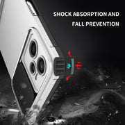 For OPPO Realme C35 Stereoscopic Holder Sliding Camshield Phone Case(White)