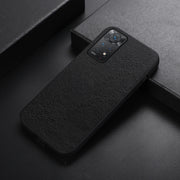 For Xiaomi Redmi Note 11 Pro Falette Texture PU Shockproof Phone Case(Black)
