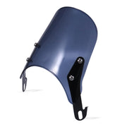 XRL-456120 Motorcycle 5-7 inch Headlight Retro Windshield(Grey Blue)