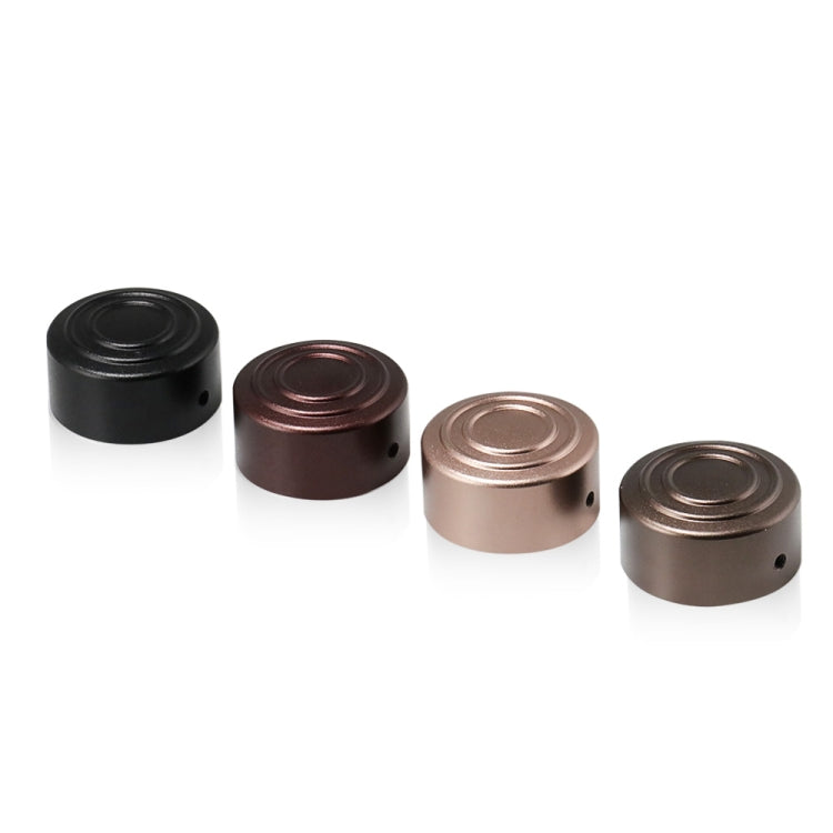 HP-A006 Motorcycle Modified Rear Axle Nut Covers Caps for Harley Sportster S(Brown)