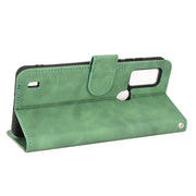 For Blackview A50 Skin Feel Magnetic Flip Leather Phone Case(Green)