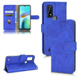 For Blackview A50 Skin Feel Magnetic Flip Leather Phone Case(Blue) - More Brand by PMC TechLife | Online Shopping South Africa | PMC TechLife | Buy Now Pay Later Mobicred