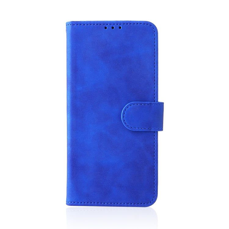 For Blackview A50 Skin Feel Magnetic Flip Leather Phone Case(Blue)