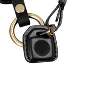 HP-A009 Motorcycle Cowhide Leather Induction Key Protective Cover for Harley Sportster S(Black)