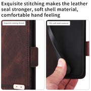 For Samsung Galaxy Z Fold2 5G Magnetic Clasp Flip Leather Phone Case(Brown)