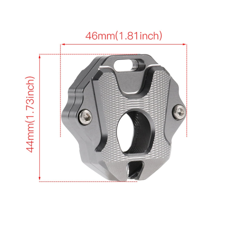 HP-Q093 Motorcycle Modified Key Shell for Honda CBR650R / CB650R / CB650F(Silver)