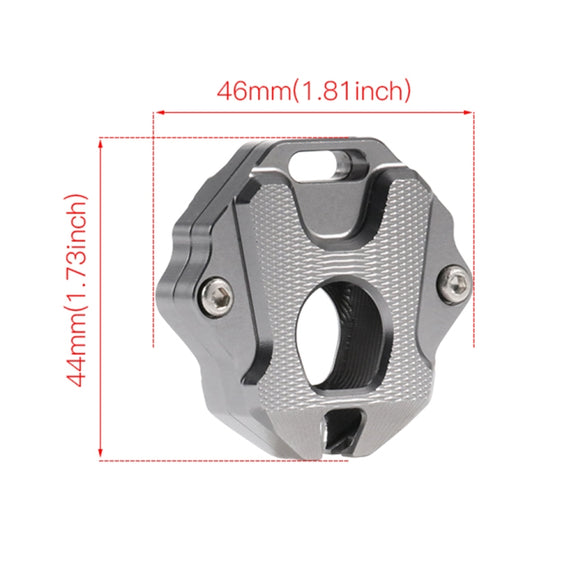 HP-Q093 Motorcycle Modified Key Shell for Honda CBR650R / CB650R / CB650F(Titanium)