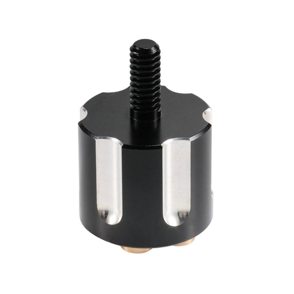HP-Q094 Motorcycle Retro Modified Rear Seat 6mm Screw for Harley(Black)