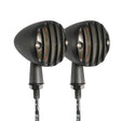 HP-Z056 1 Pair Retro Motorcycle Modified LED Turn Signal for Harley(Black) - Signal Lights by PMC TechLife | Online Shopping South Africa | PMC TechLife | Buy Now Pay Later Mobicred