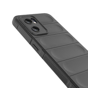 For OPPO Reno7 5G Global / Find X5 Lite Magic Shield TPU + Flannel Phone Case(Dark Blue)