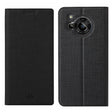 For Sharp Aquos R7 ViLi DMX Series Shockproof TPU + PU Leather Magnetic Attraction Horizontal Flip Case(Black) - More Brand by ViLi | Online Shopping South Africa | PMC TechLife | Buy Now Pay Later Mobicred