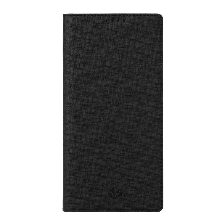 For Sharp Aquos R7 ViLi DMX Series Shockproof TPU + PU Leather Magnetic Attraction Horizontal Flip Case(Black)