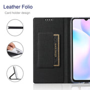 For Sharp Aquos R7 ViLi DMX Series Shockproof TPU + PU Leather Magnetic Attraction Horizontal Flip Case(Black)