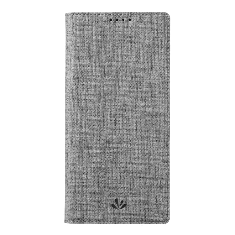 For Sharp Aquos R7 ViLi DMX Series Shockproof TPU + PU Leather Magnetic Attraction Horizontal Flip Case(Grey)