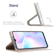 For Sharp Aquos R7 ViLi DMX Series Shockproof TPU + PU Leather Magnetic Attraction Horizontal Flip Case(Gold)