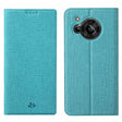 For Sharp Aquos R7 ViLi DMX Series Shockproof TPU + PU Leather Magnetic Attraction Horizontal Flip Case(Blue) - free shipping - PMC TechLife - Order now!