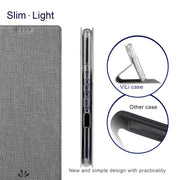 For Sharp Aquos Wish ViLi DMX Series Shockproof TPU + PU Leather Magnetic Attraction Horizontal Flip Case(Grey)