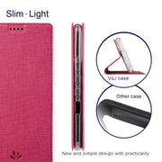 For Sharp Aquos Wish ViLi DMX Series Shockproof TPU + PU Leather Magnetic Attraction Horizontal Flip Case(Rose Red)