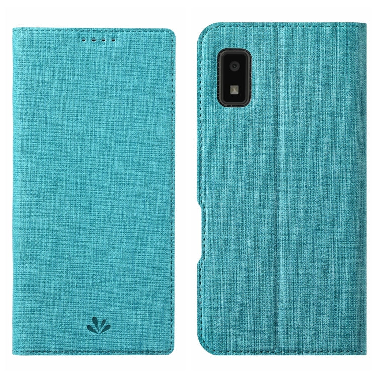 For Sharp Aquos Wish ViLi DMX Series Shockproof TPU + PU Leather Magnetic Attraction Horizontal Flip Case(Blue)