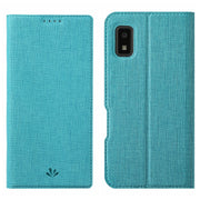 For Sharp Aquos Wish ViLi DMX Series Shockproof TPU + PU Leather Magnetic Attraction Horizontal Flip Case(Blue)