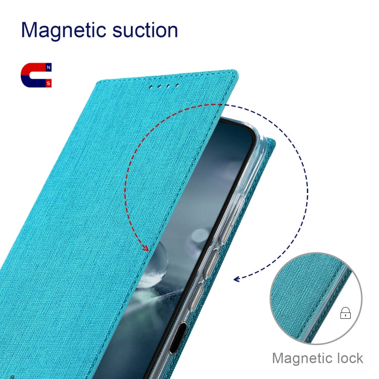 For Sharp Aquos Wish ViLi DMX Series Shockproof TPU + PU Leather Magnetic Attraction Horizontal Flip Case(Blue)