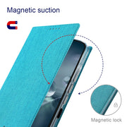 For Sharp Aquos Wish ViLi DMX Series Shockproof TPU + PU Leather Magnetic Attraction Horizontal Flip Case(Blue)