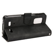 For Ulefone Armor X10 Skin Feel Magnetic Flip Leather Phone Case(Black)