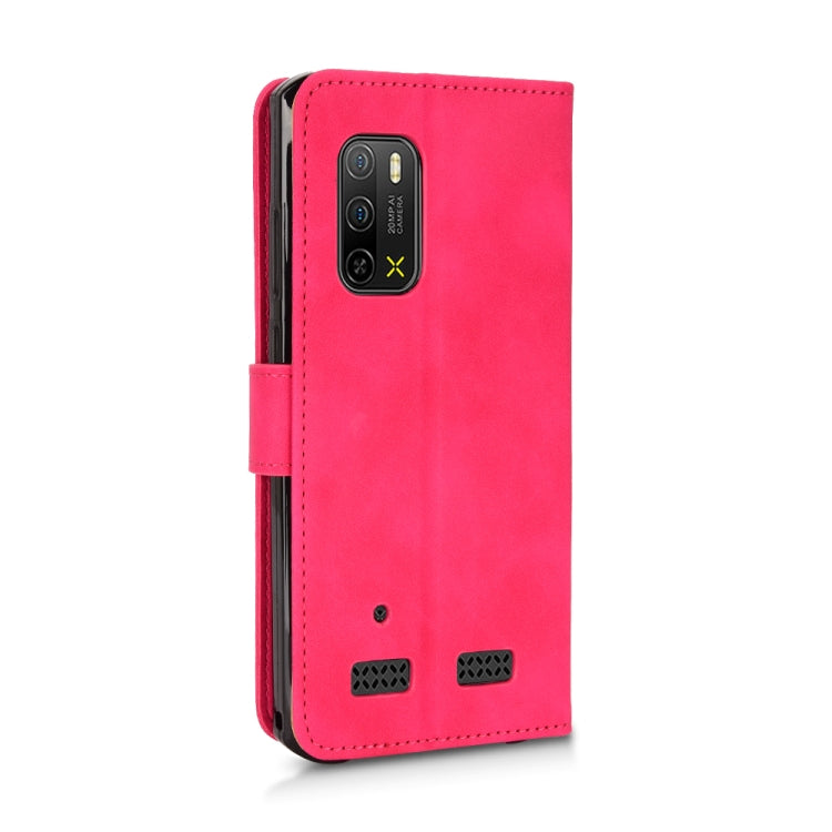 For Ulefone Armor X10 Skin Feel Magnetic Flip Leather Phone Case(Rose Red)