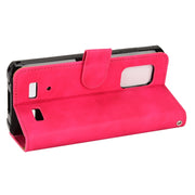 For Ulefone Armor X10 Skin Feel Magnetic Flip Leather Phone Case(Rose Red)