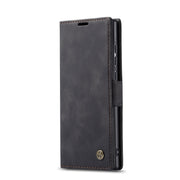 For Galaxy A81 / Note 10 Lite CaseMe Multifunctional Horizontal Flip Leather Case, with Card Slot & Holder & Wallet(Black)