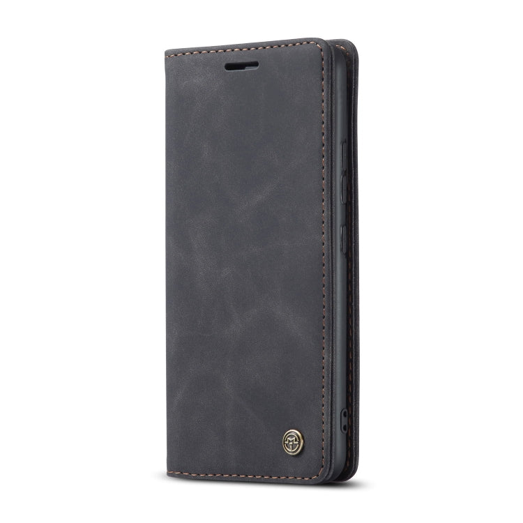 For Galaxy A91 / S10 Lite CaseMe Multifunctional Horizontal Flip Leather Case, with Card Slot & Holder & Wallet(Black)