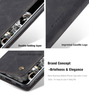 For Galaxy S20 CaseMe Multifunctional Horizontal Flip Leather Case, with Card Slot & Holder & Wallet(Black)