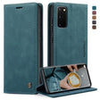 For Galaxy S20 CaseMe Multifunctional Horizontal Flip Leather Case, with Card Slot & Holder & Wallet(Blue) - free shipping - PMC Jewellery - Order now!