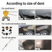 D3 94 in 1 Car Paintless Dent Dings Repair Lifter Tools Kit, Plug Type:US Plug